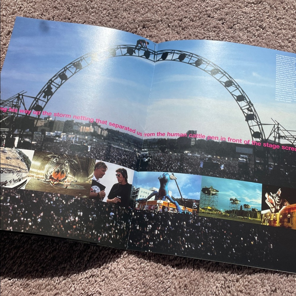 Roger Waters Concert Program Pink Floyd - Picture 5 of 6